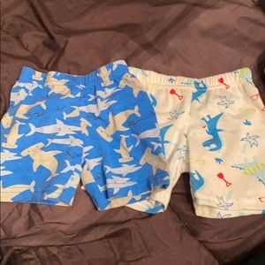 2 pair of shorts